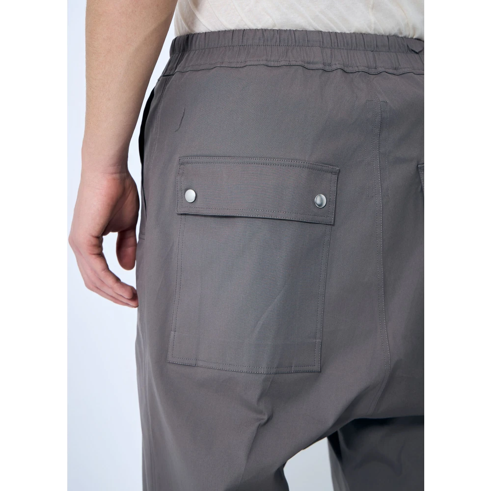 Rick Owens Bela Long Shorts Beige Heren