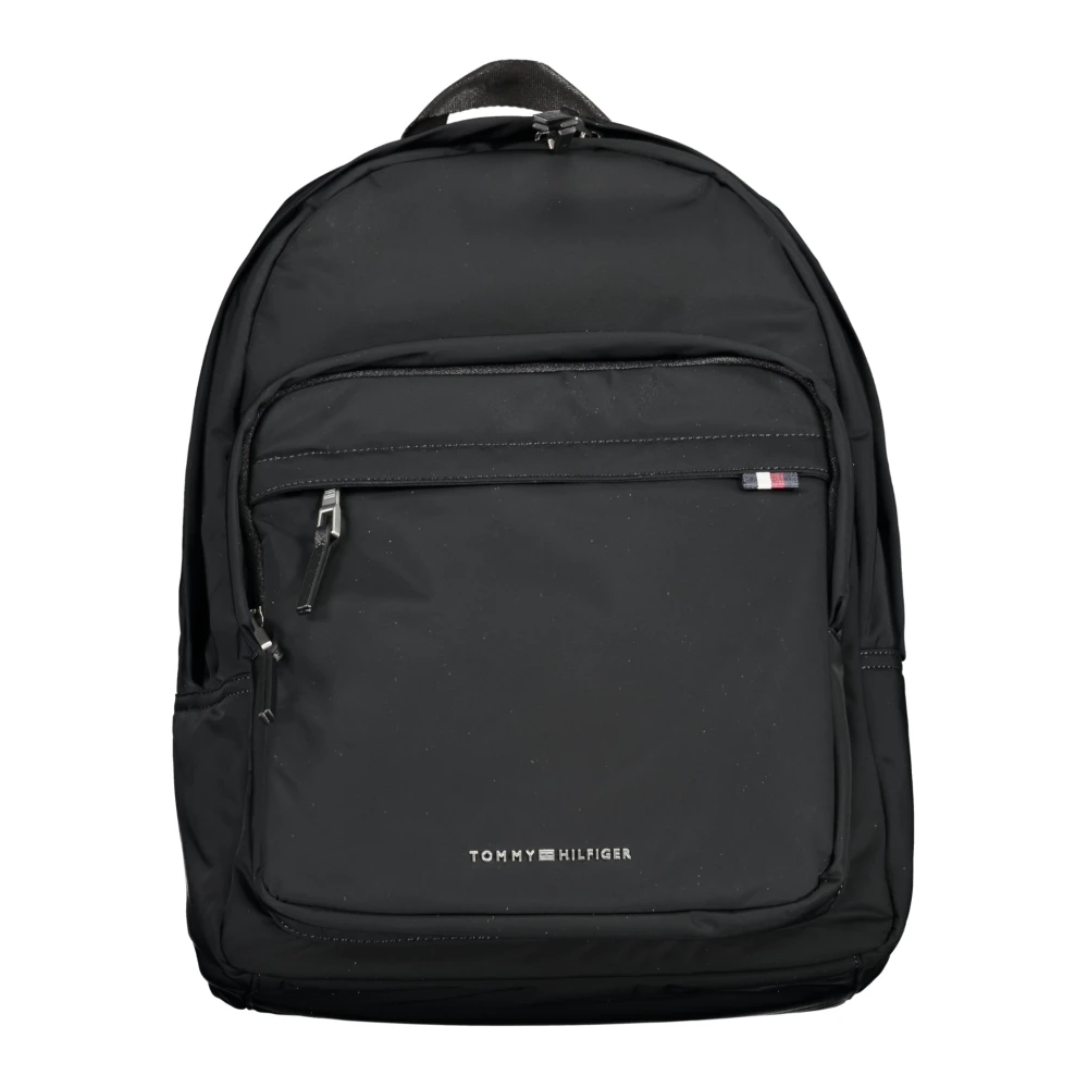 Tommy Hilfiger Svart Ryggsäck med Laptopfack Black, Herr