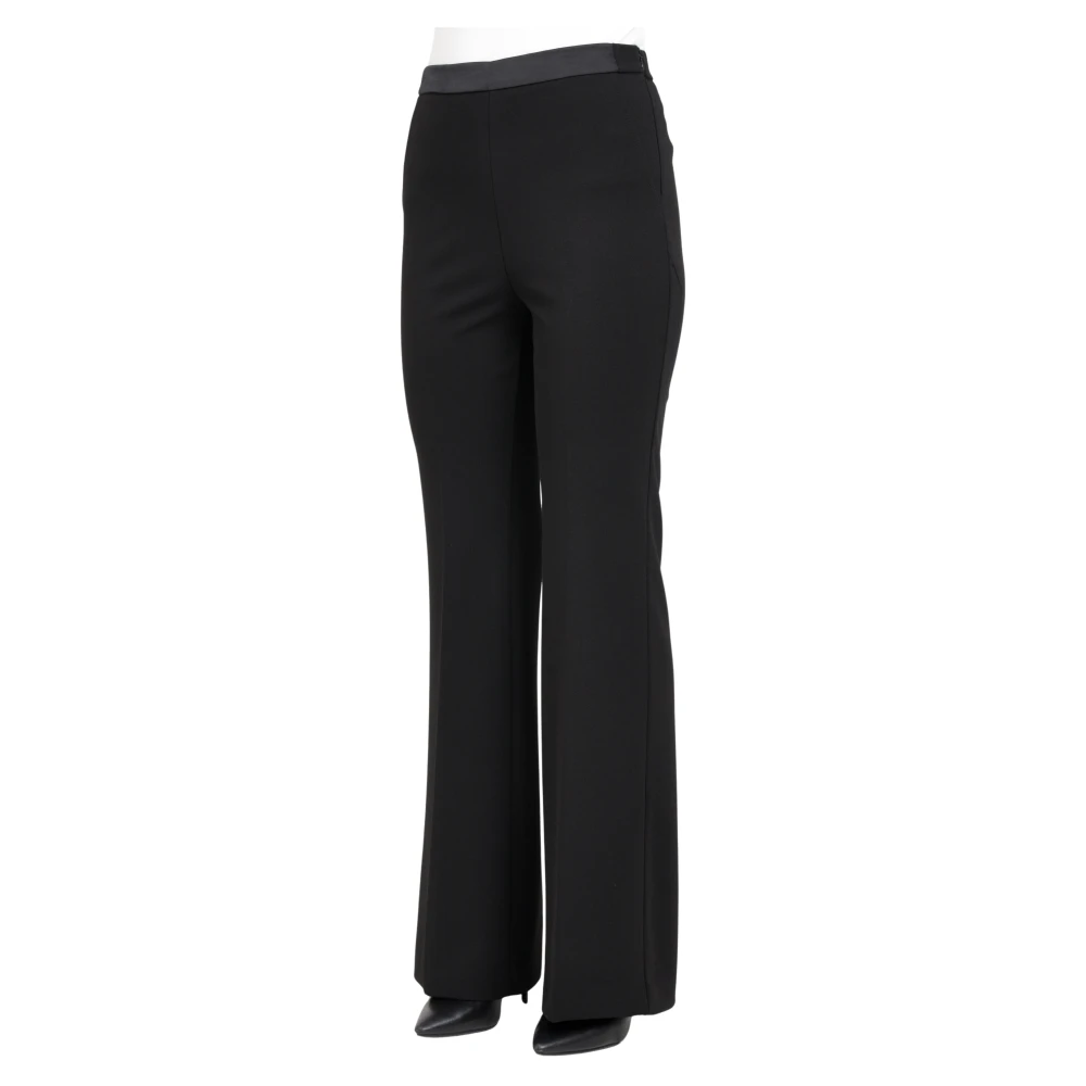 ViCOLO Zwarte Flare Broek Black Dames