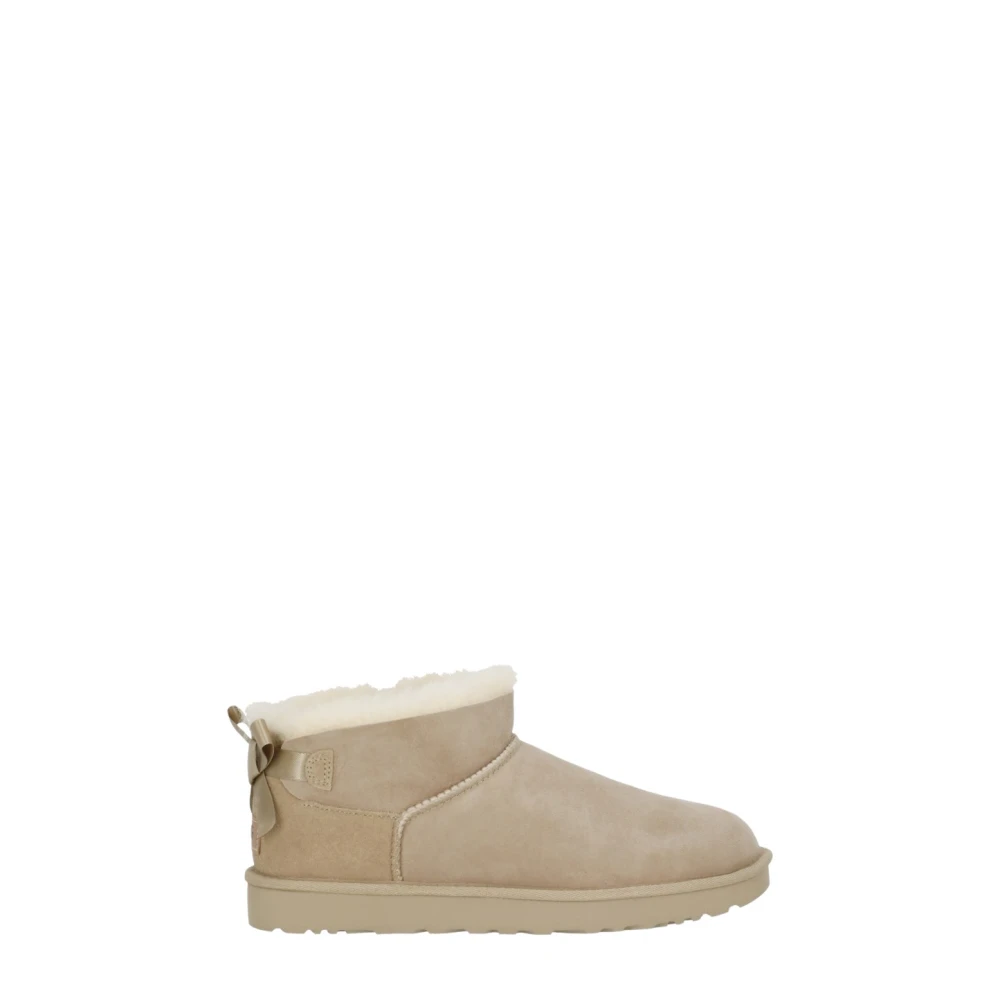 Ugg Donna Beige - Ultra Mini Bailey Bow - Shoes - 37 Eu