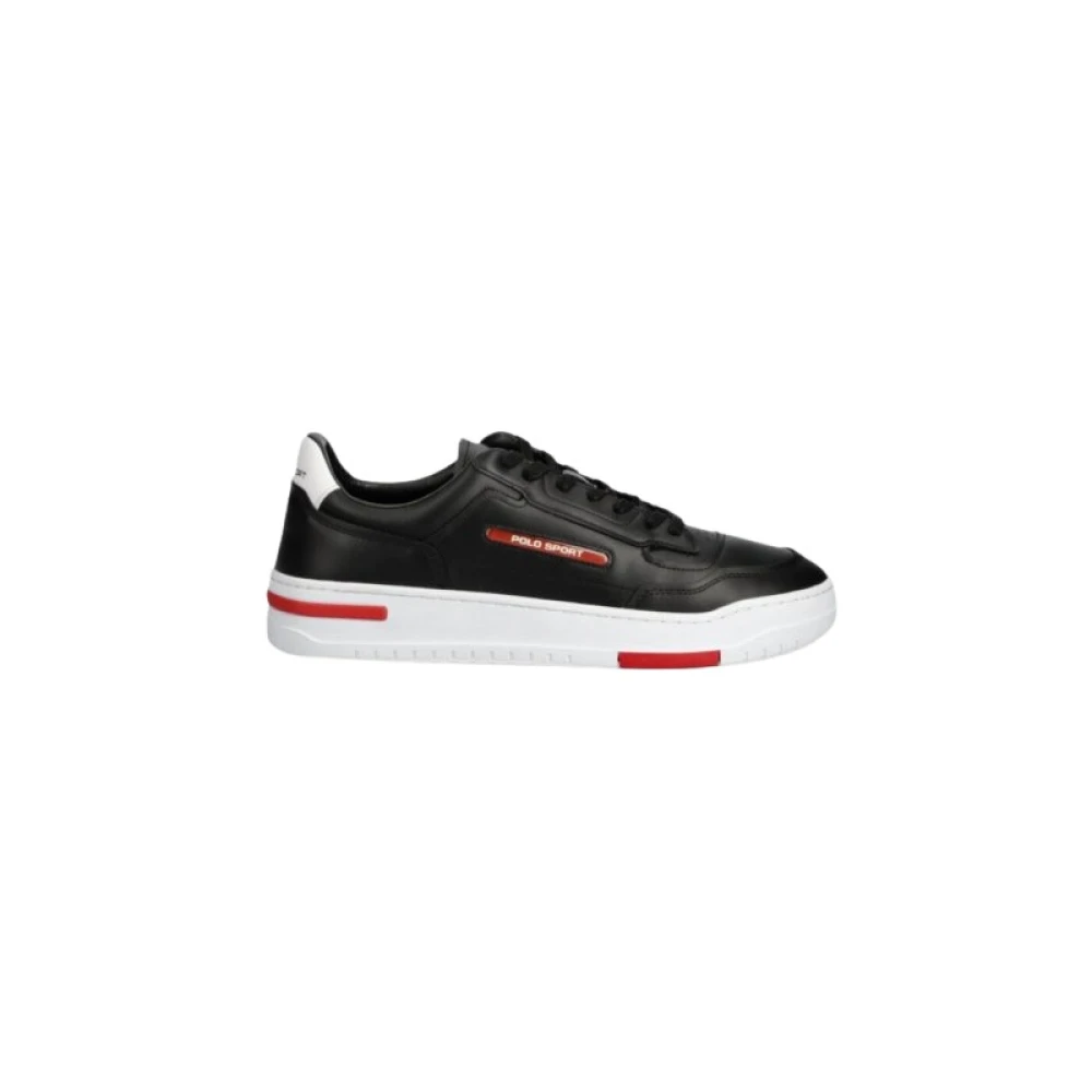 Ralph Lauren Polo Sport 300 Low Heren Schoenen Zwart