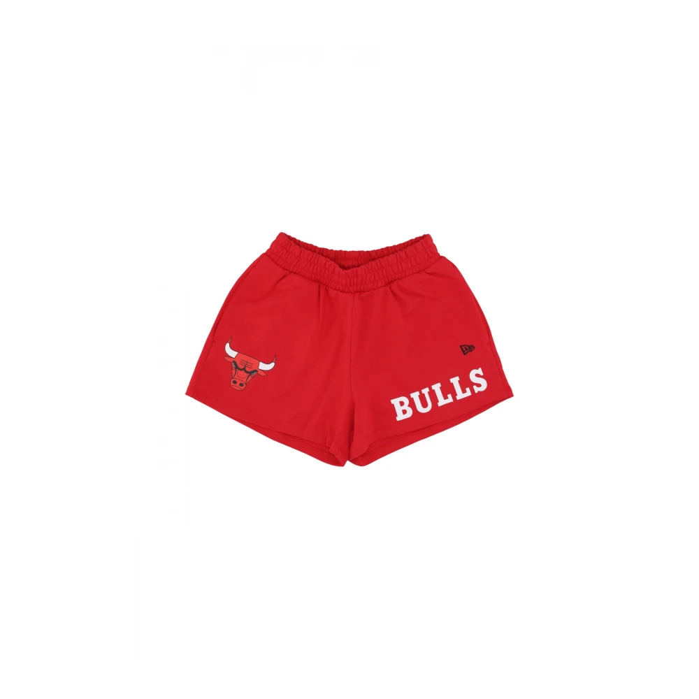 New era NBA Team Logo Shorts Chibul Red Dames