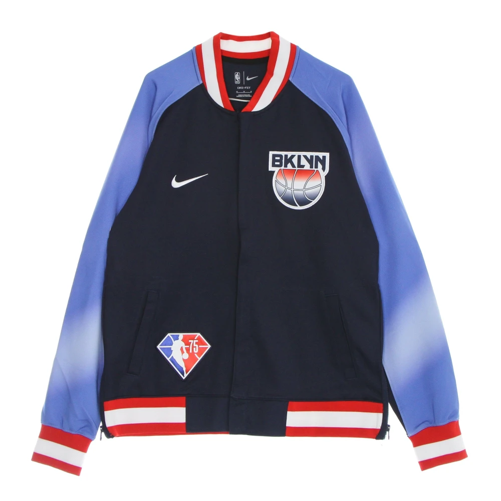 Nike Brooklyn Nets Lichtgewicht V-hals Sweatshirt Multicolor Heren