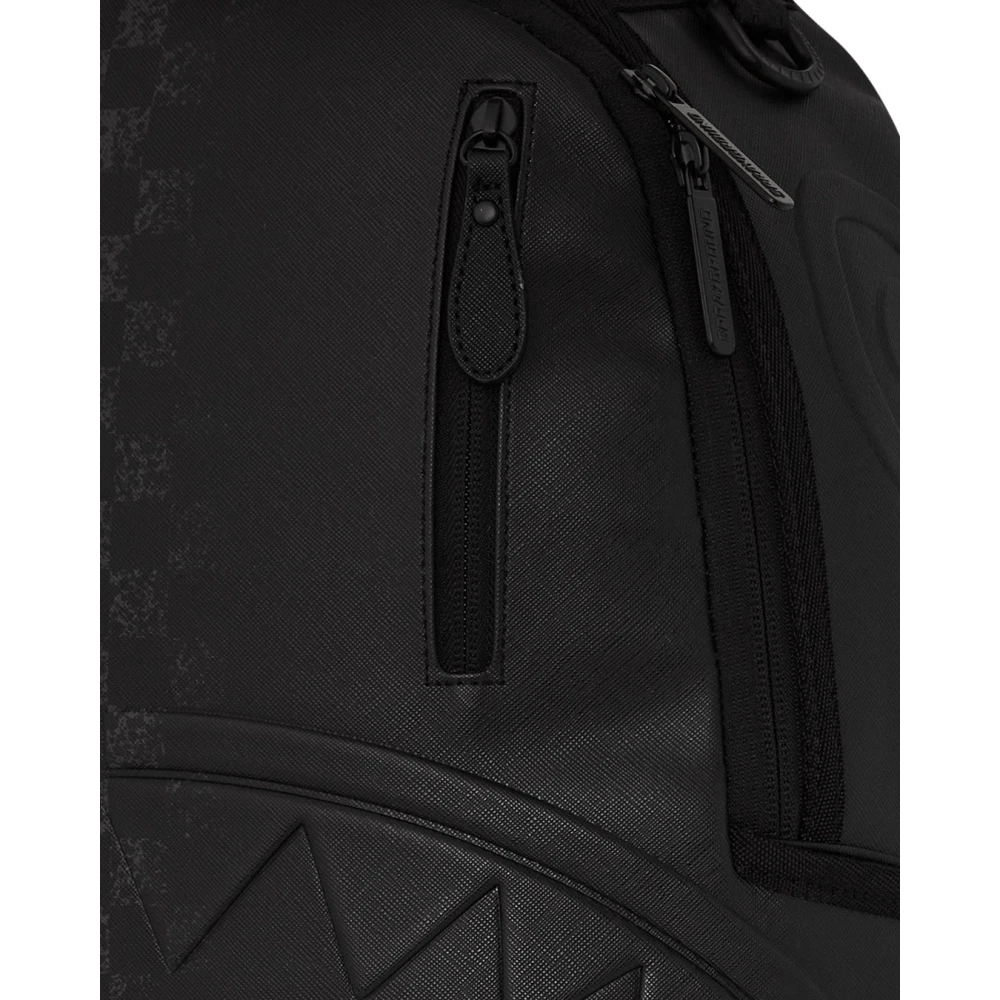 Sprayground Grijze Check Dlxsv Rugzak Black Unisex