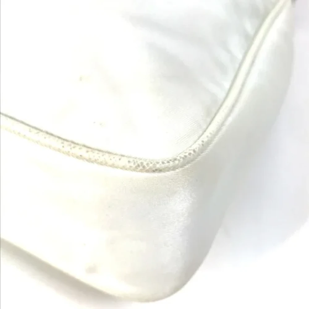 Prada Vintage Pre-owned Fabric prada-bags White Dames