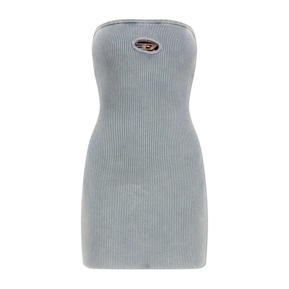 Diesel Jurk M-Scolor Gray Dames