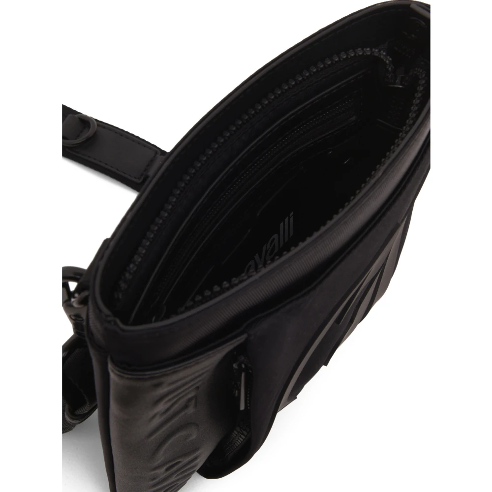Just Cavalli Tassen Black Heren