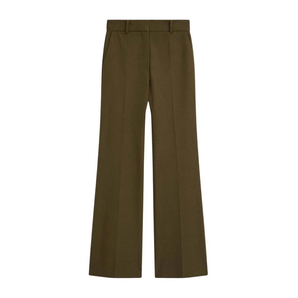 Joseph Gabardine Stretch Tafira Flare Broek Beige Dames