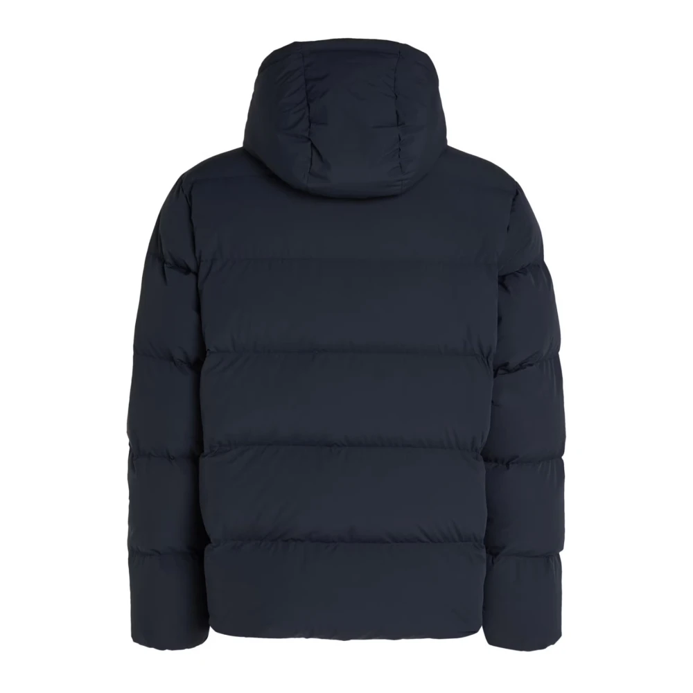 Tommy Hilfiger Blauwe Gewatteerde Jas Blue Heren