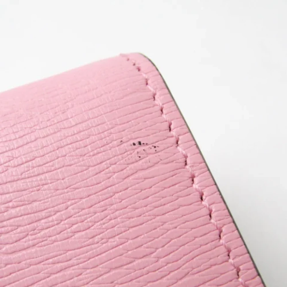 Gucci Vintage Pre-owned Leather wallets Pink Dames