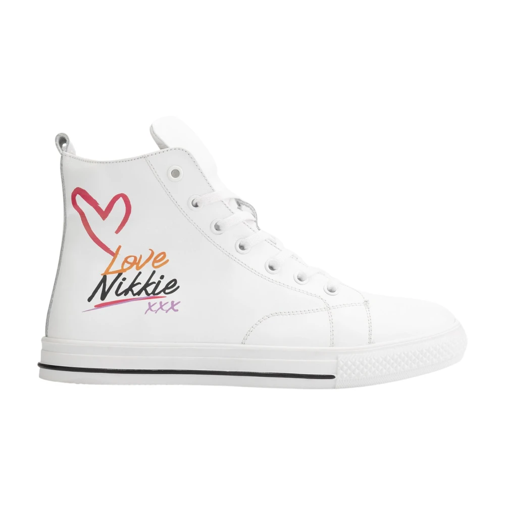 Nikkie Ada Sneakers Star 9-103 2204 Dames Schoenen Wit