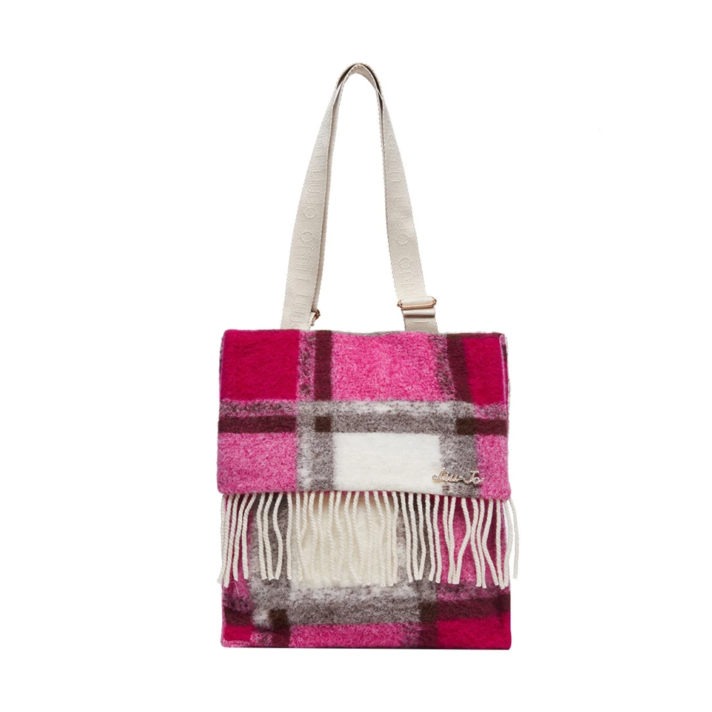 Liu Jo Mjuk Fuchsia Shopper Väska Pink, Dam