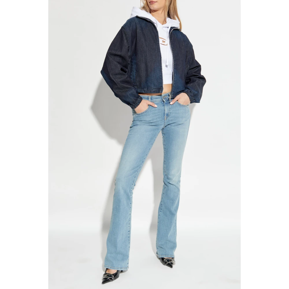 Diesel Denim jas De-Sanderz Blue Dames