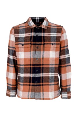 struktureret-flannel-langaermet-skjorte