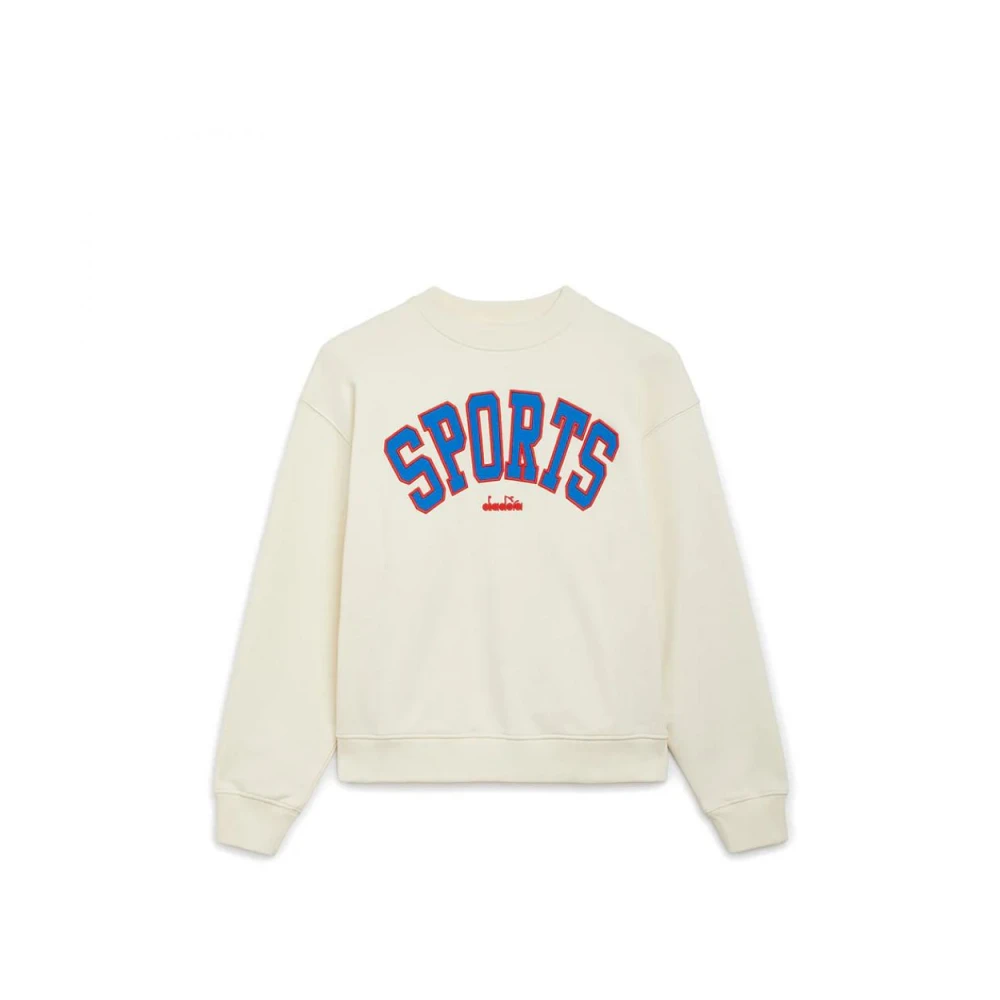Diadora Legacy Crewneck Sweatshirt White Heren