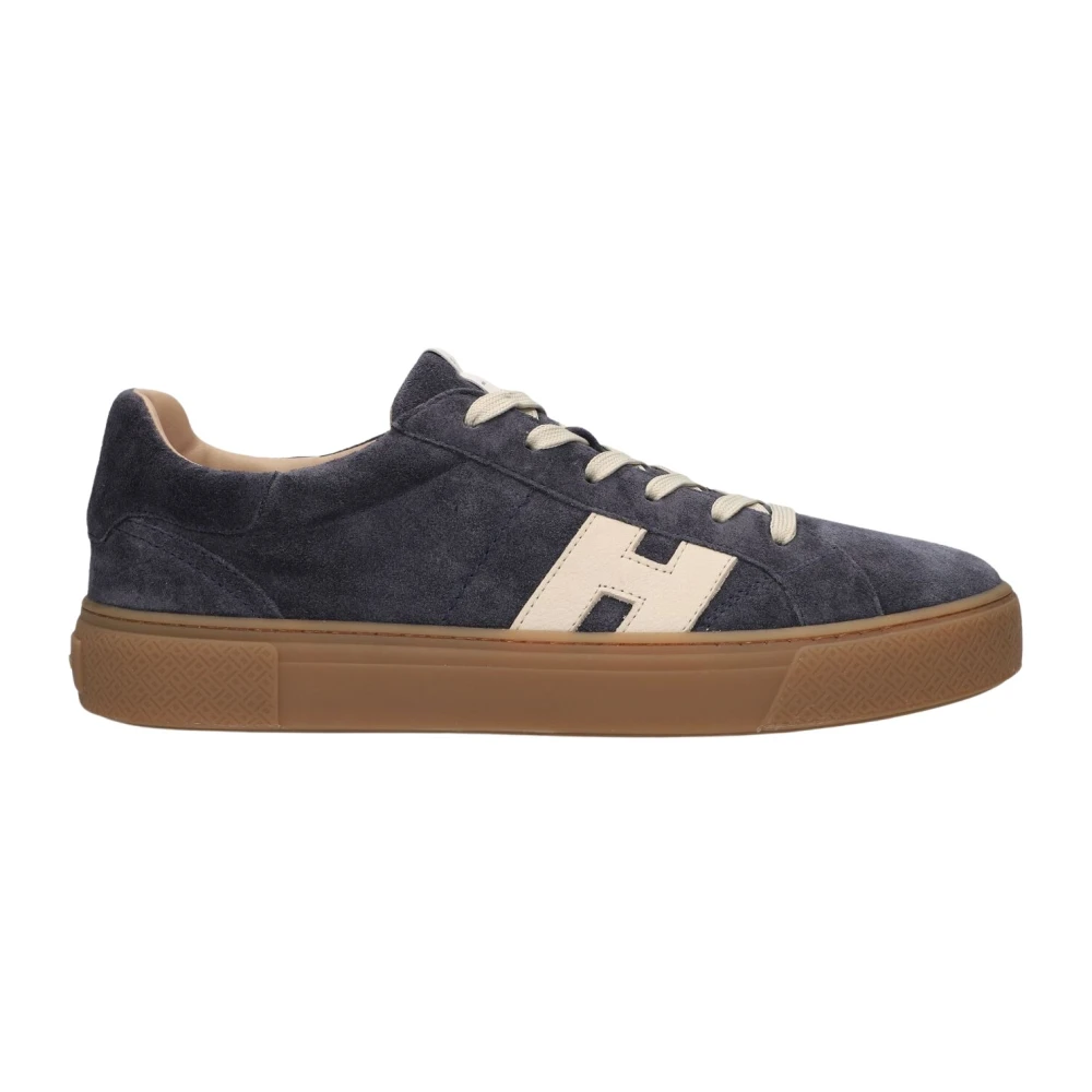 Hogan , Sneakers, Male, Blue, 10 Uk, H705 Allacciato H
