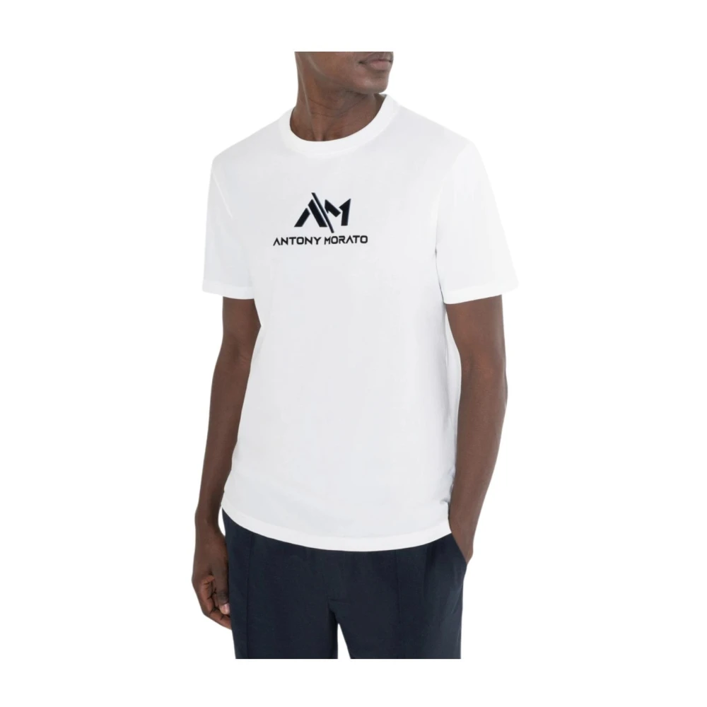 Antony Morato Wit T-shirt met eigentijdse stijl White Heren