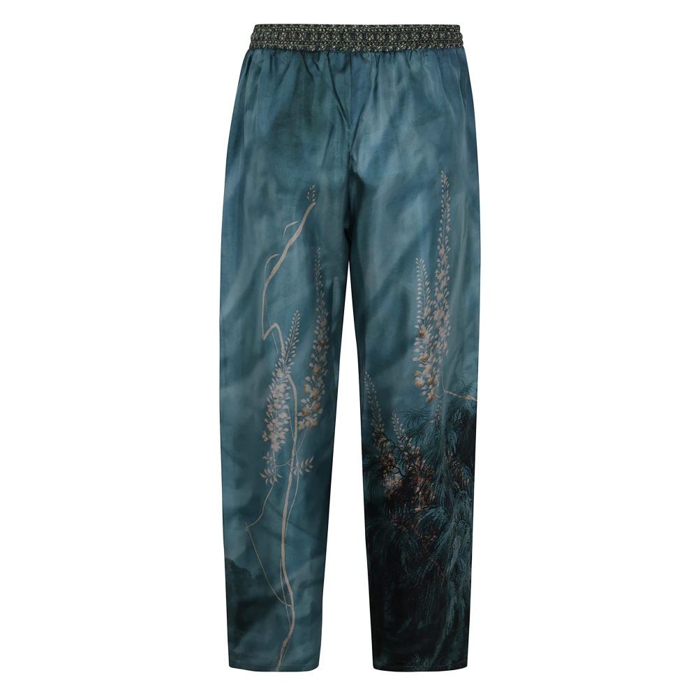Pierre-Louis Mascia Aloe Wijde Broek Multicolor Dames