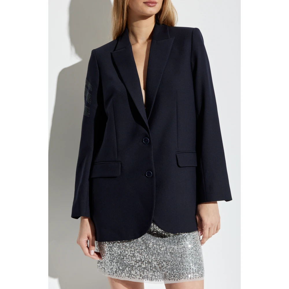 Zadig & Voltaire Single-breasted blazer Viva Blue Dames