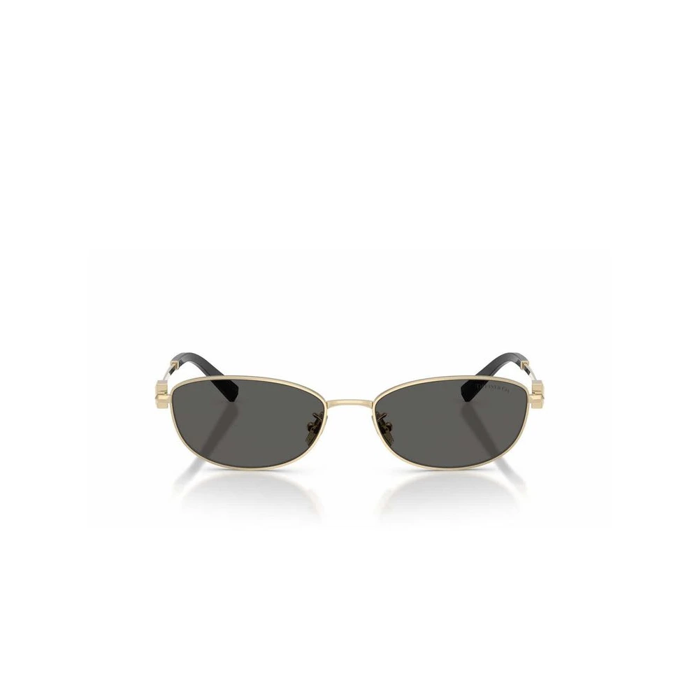 Tiffany Unisex Gold/Grey Tf3115 6021S4 Sunglasses Steel Round Normal - Image 3