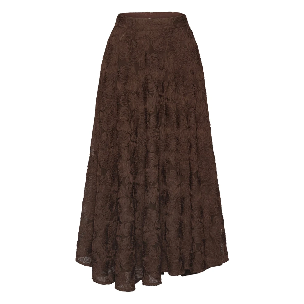 Rotate Birger Christensen Donna Marrone Gonne, Xs, New,