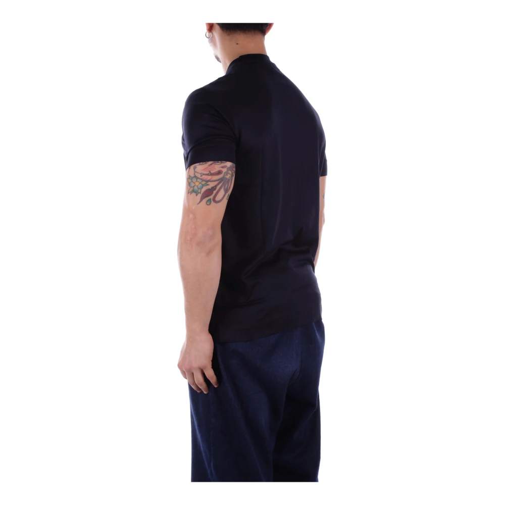 Emporio Armani T-Shirts Blue Heren
