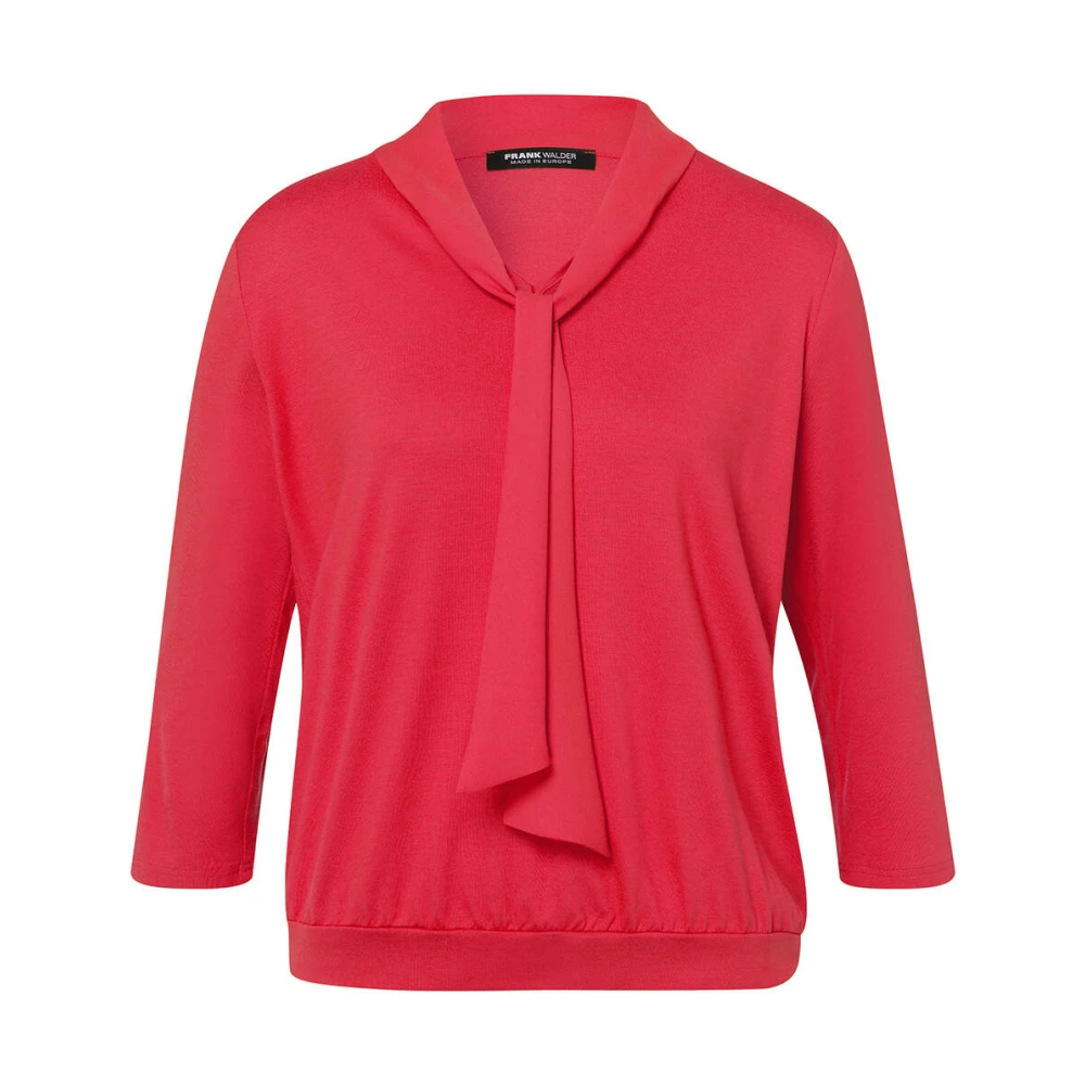Frank Walder Lange Mouw Top Nos724401 Red Dames