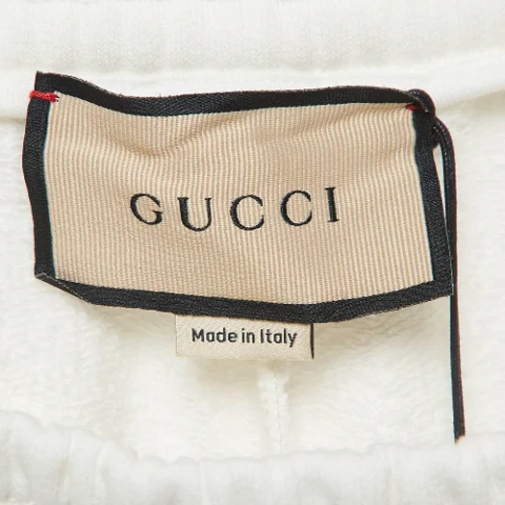 Gucci Vintage Pre-owned Fabric tops White Heren