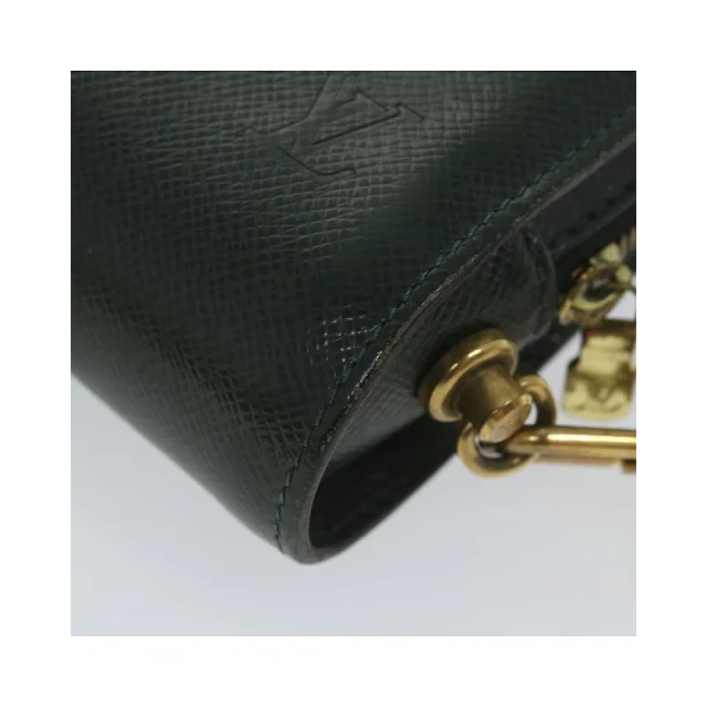 Louis Vuitton Vintage Pre-owned Leather louis-vuitton-bags Green Dames