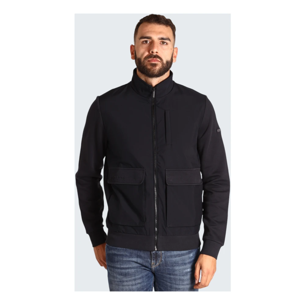 Bugatti Blauwe Jassen voor Heren Blue Heren