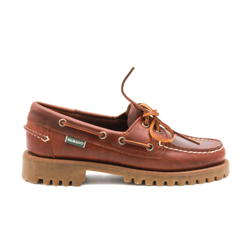 Sebago Ranger Waxy - Female - Boat Shoes - Brown - 3 Uk - Shoes