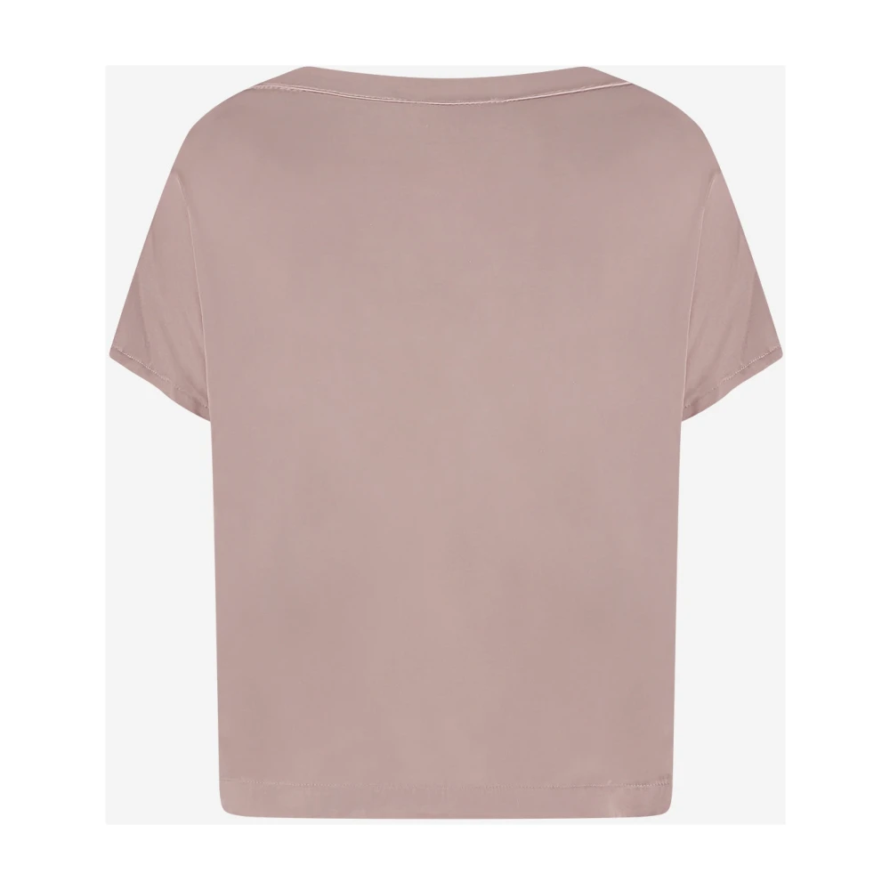 Jane Lushka Stralende Viscose Top | Rose Pink Dames