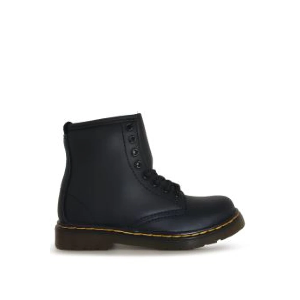 Dr. Martens Boys Black Kids Boots, 25 Eu, 1460 Softy Ankle Boot