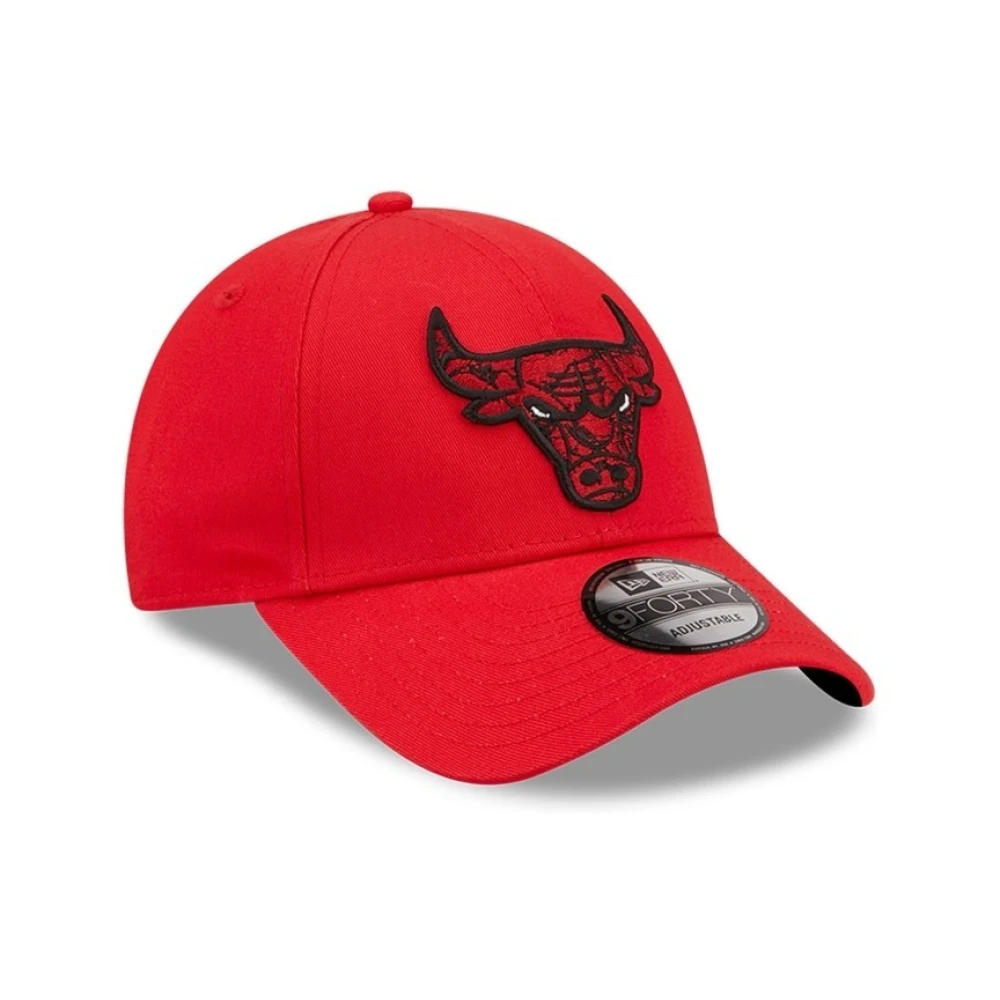 new era Rode Bulls Marmer Infill Pet Red Heren