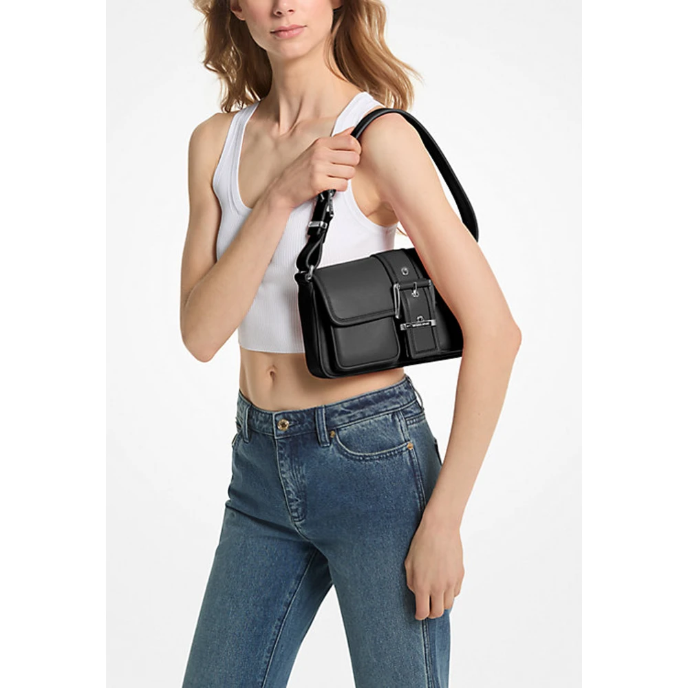Michael Kors Moderne Colby Schoudertas Black Dames