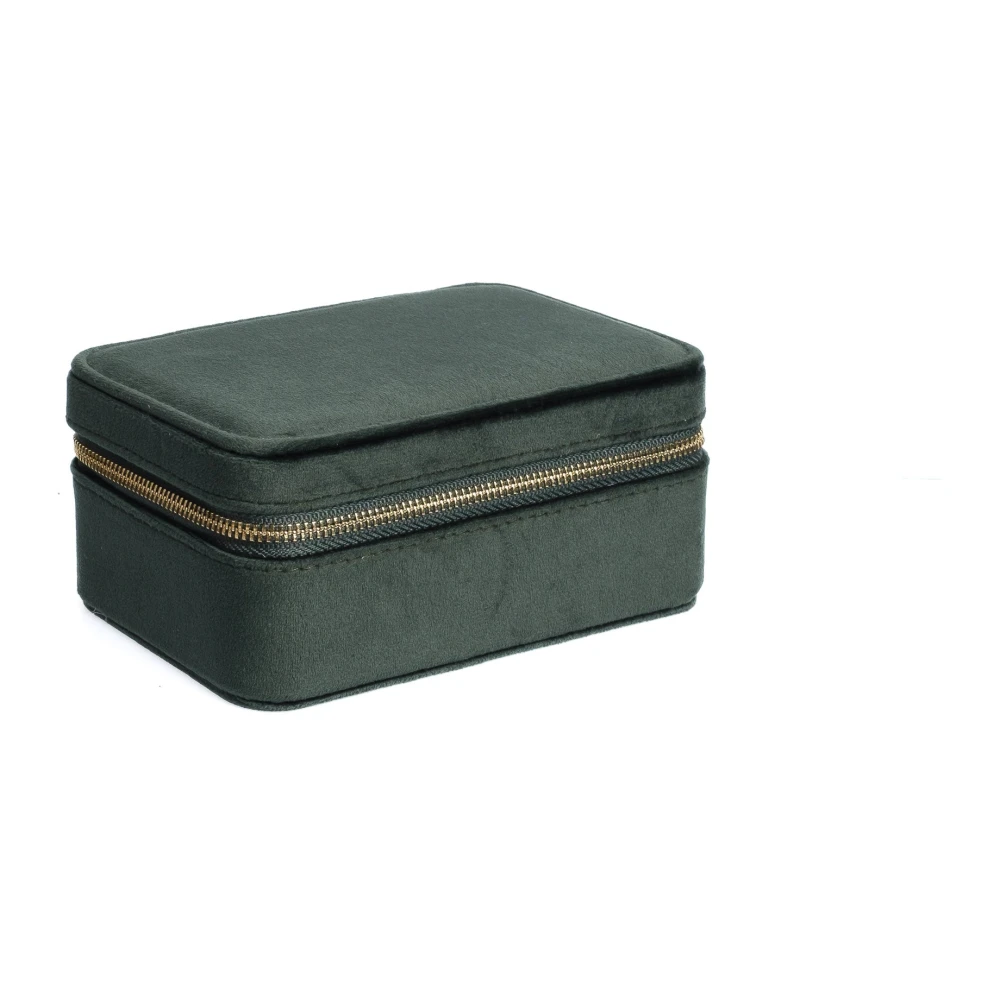 Velvet Jewellery BOX Pine