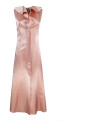 robe-rose-sans-manches-avec-col-en-v-et-fermeture-eclair