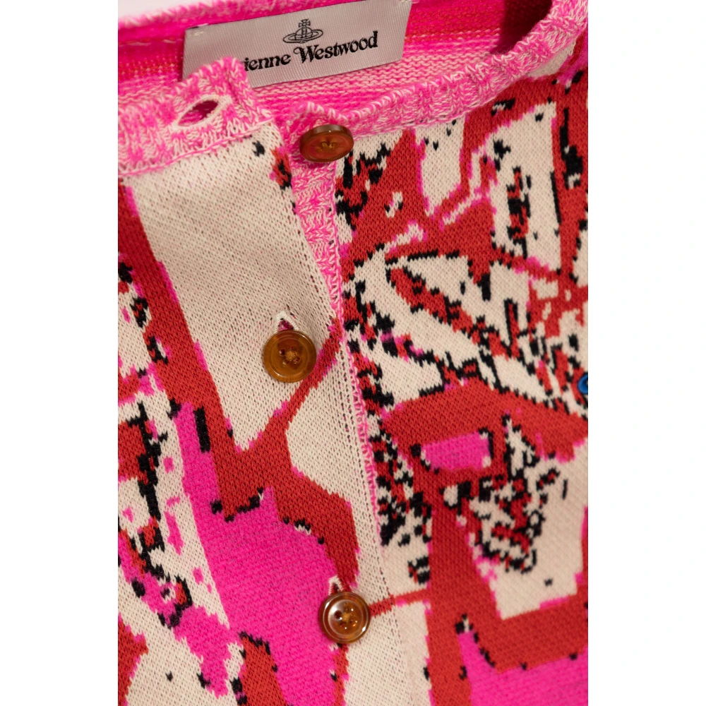 Vivienne Westwood Korte cardigan Multicolor Dames