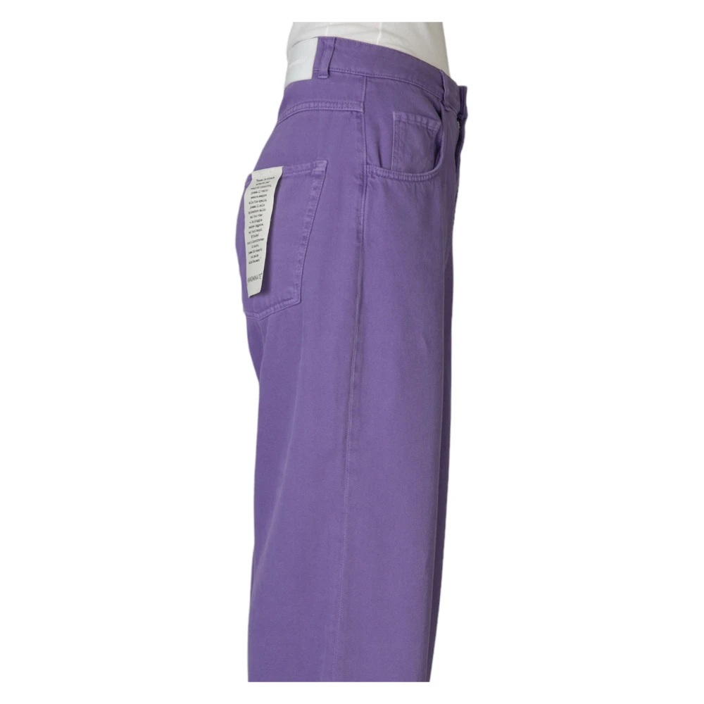 Hinnominate Ametista Oversize Jeans Purple Dames