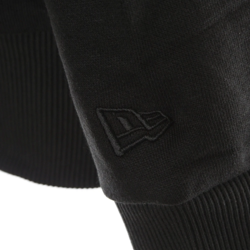 new era NFL Outline Logo Hoodie Zwart Wit Black Heren