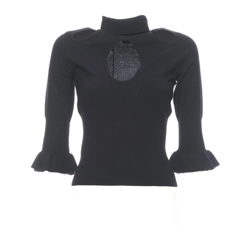Pinko Women's Black Turtlenecks, Xs, Turtleneck