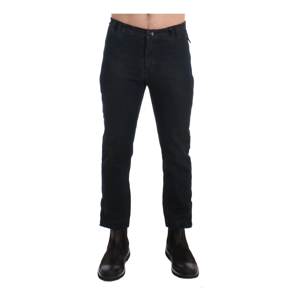 Costume National Men's Blue Slim Fit Jeans, W34, Slim Fit Denim Jeans