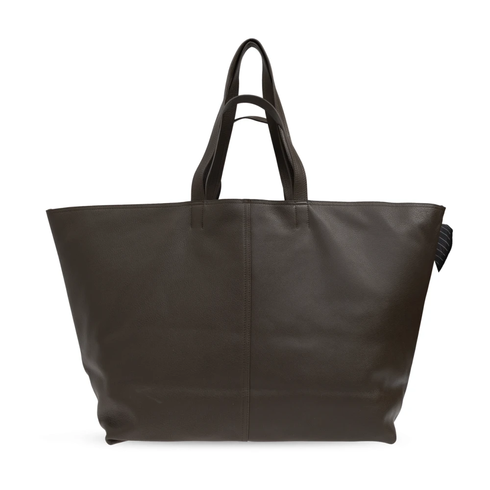 Ami Paris boodschappentas Brown Unisex