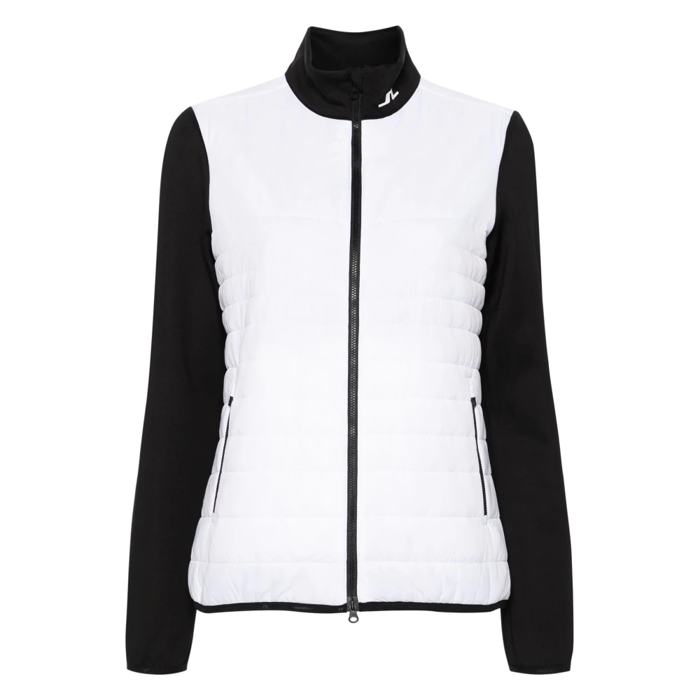 J.LINDEBERG Witte Quilt Hybrid Casual Jas White Dames
