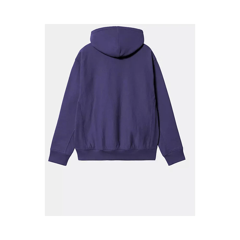 Carhartt WIP Amerikaans Script Hoodie Purple Heren