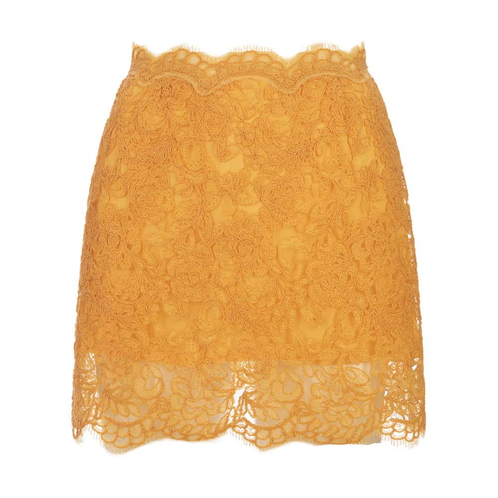 Ermanno Scervino Short Skirts Yellow Dames