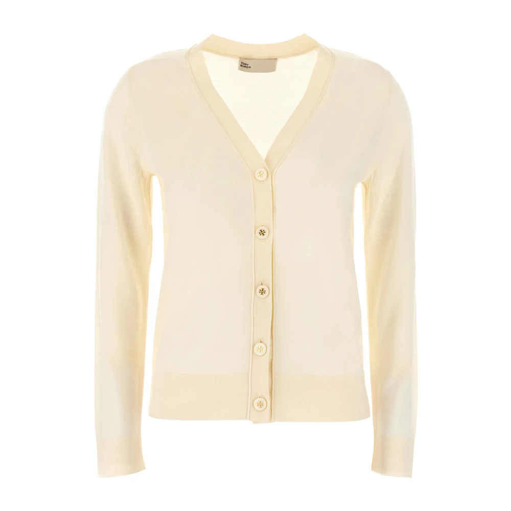 TORY BURCH Stijlvolle Gebreide Collectie Beige Dames