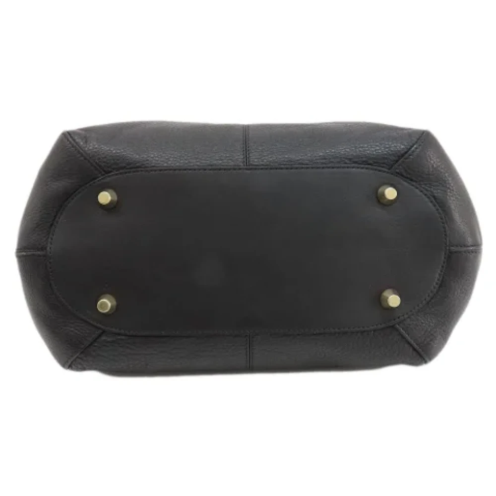 Jimmy Choo Pre-owned Leather shoulder-bags Black Dames