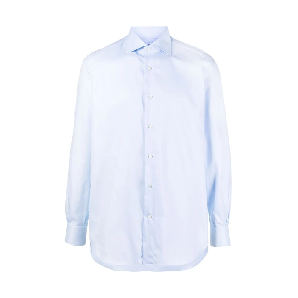 Mazzarelli Formal Shirts Blue Heren