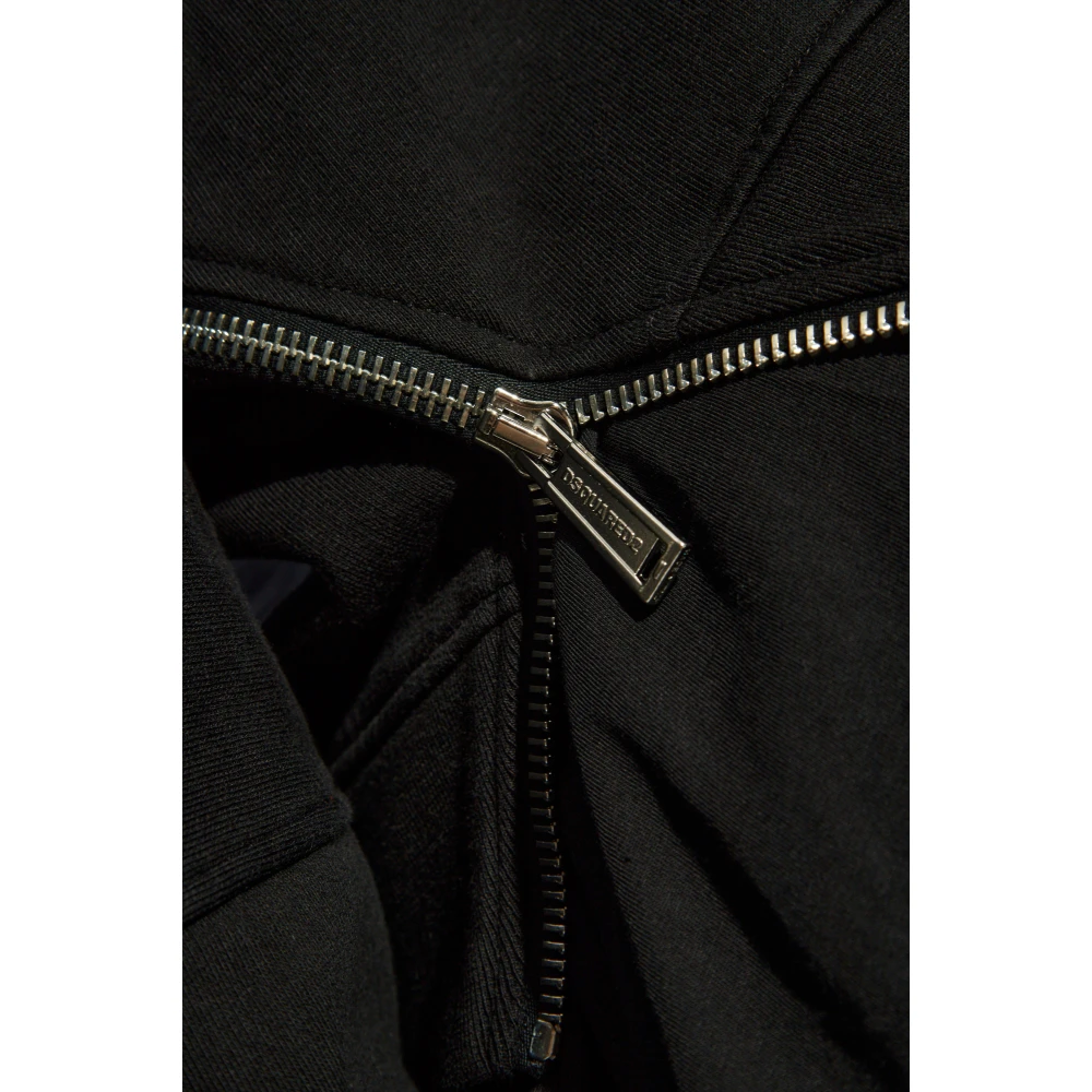 Dsquared2 Sweatshirt met inzetstukken Black Dames